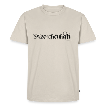 Meerchenhaft Herren Premium T-Shirt im nordischen Stil - Beige
