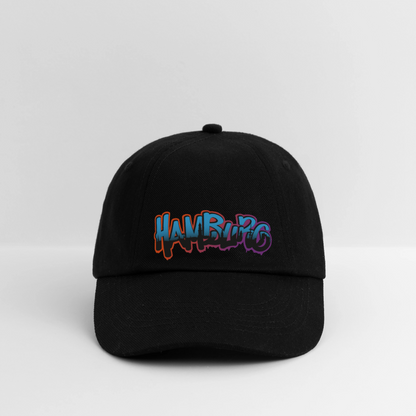 Baseballkappe - Hamburg - Schwarz/Schwarz