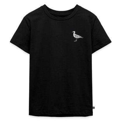 Möwe - Kinder Premium T-Shirt - Schwarz