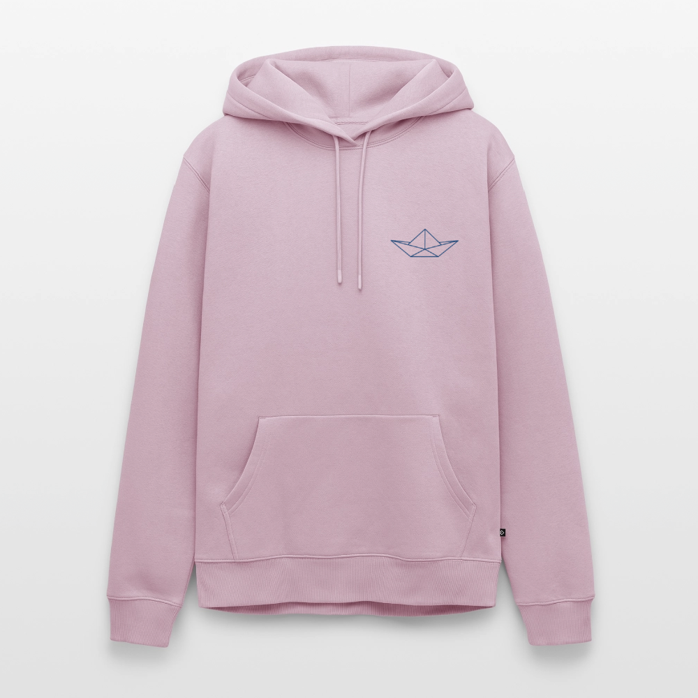 Herren Premium Hoodie - Origami Boot - Altrosa