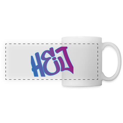 Panoramatasse - Hej - Weiß