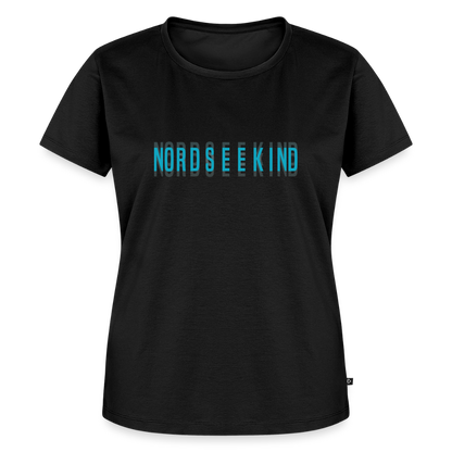 Nordseekind Damen Premium T-Shirt - Schwarz