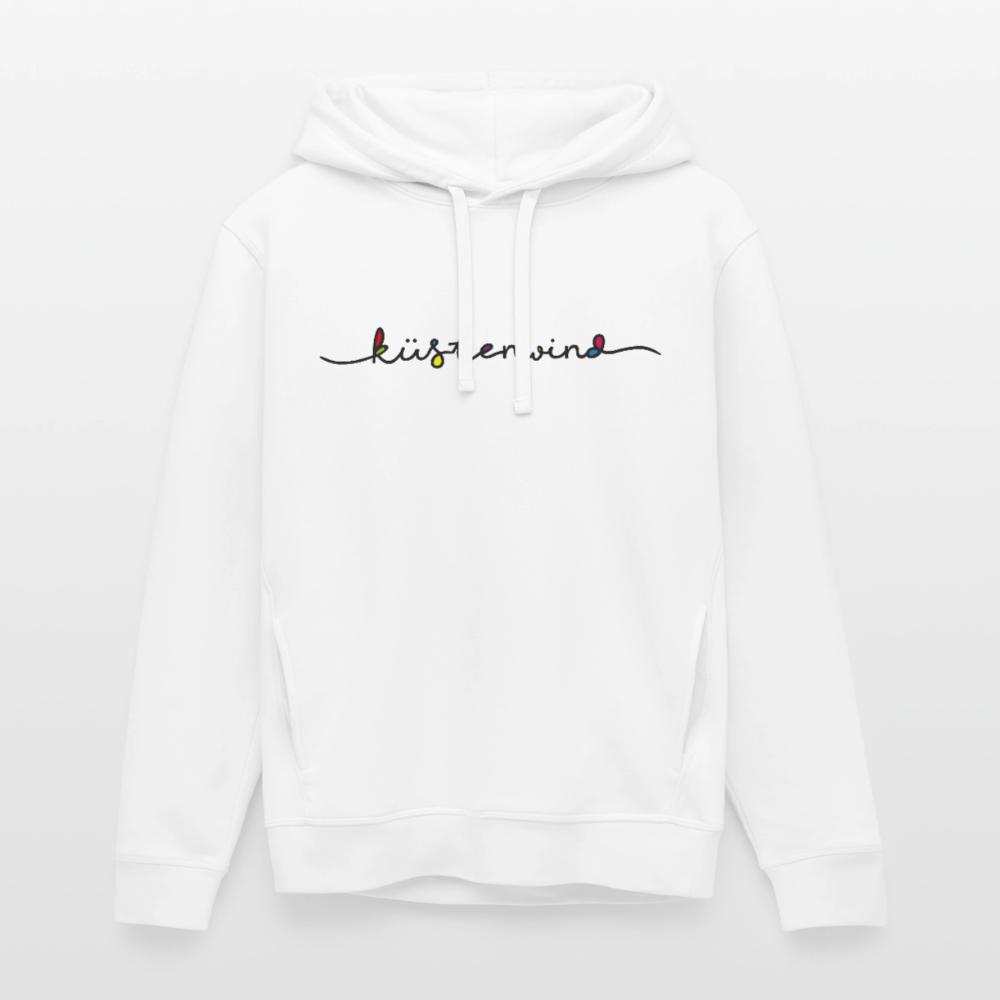 Küstenwind - Unisex Bio-Hoodie - Weiß