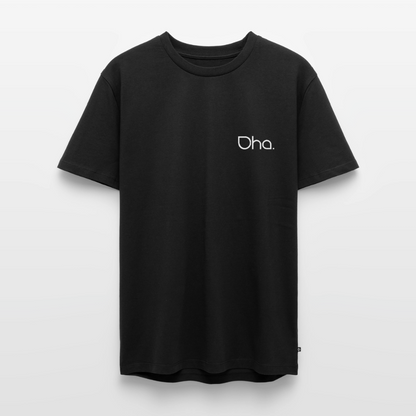 Oha - Herren Premium T-Shirt (weiß) - Schwarz
