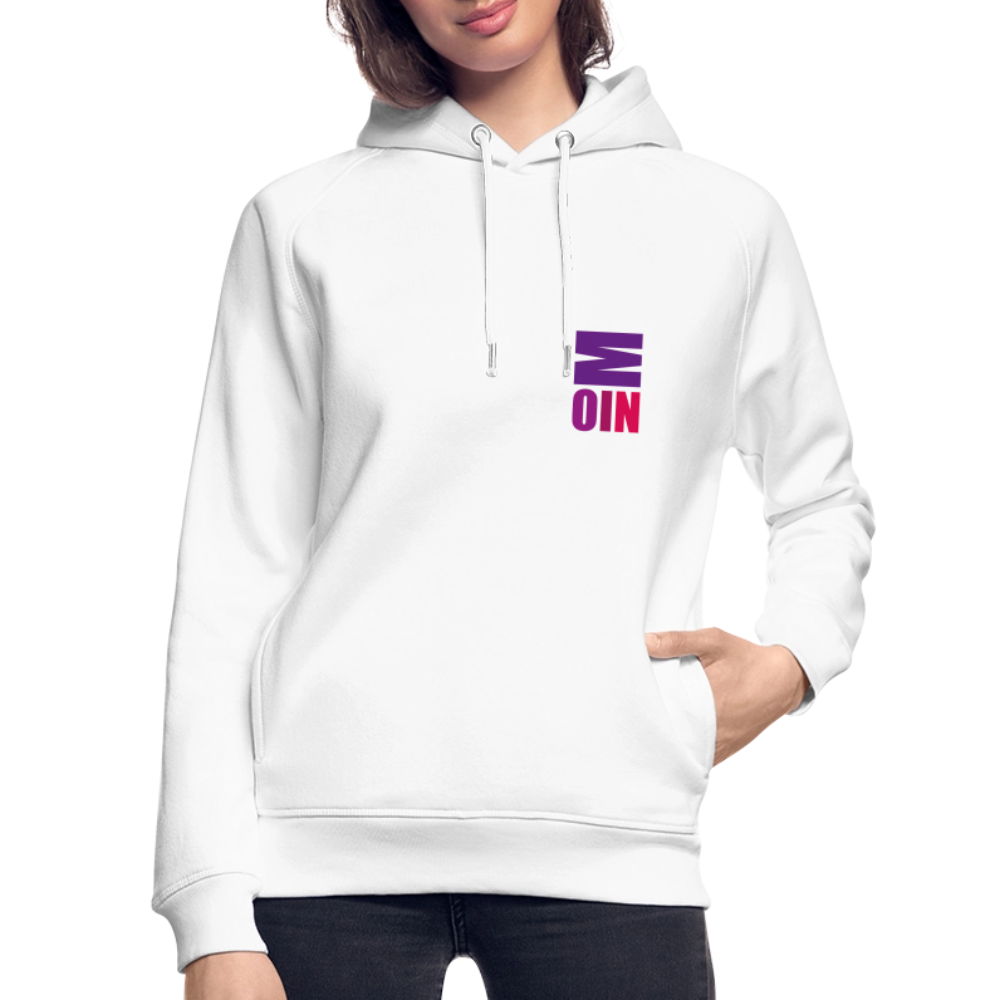 Unisex Bio-Hoodie - Moin - Weiß