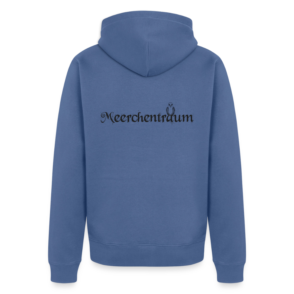 Meerchentraum -  Herren Premium Kapuzenjacke - Taubenblau