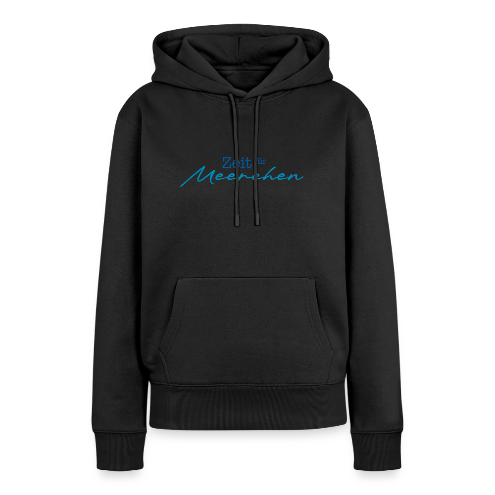 Damen Premium Hoodie - Zeit für Meerchen - Schwarz