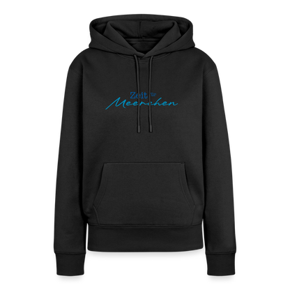 Damen Premium Hoodie - Zeit für Meerchen - Schwarz