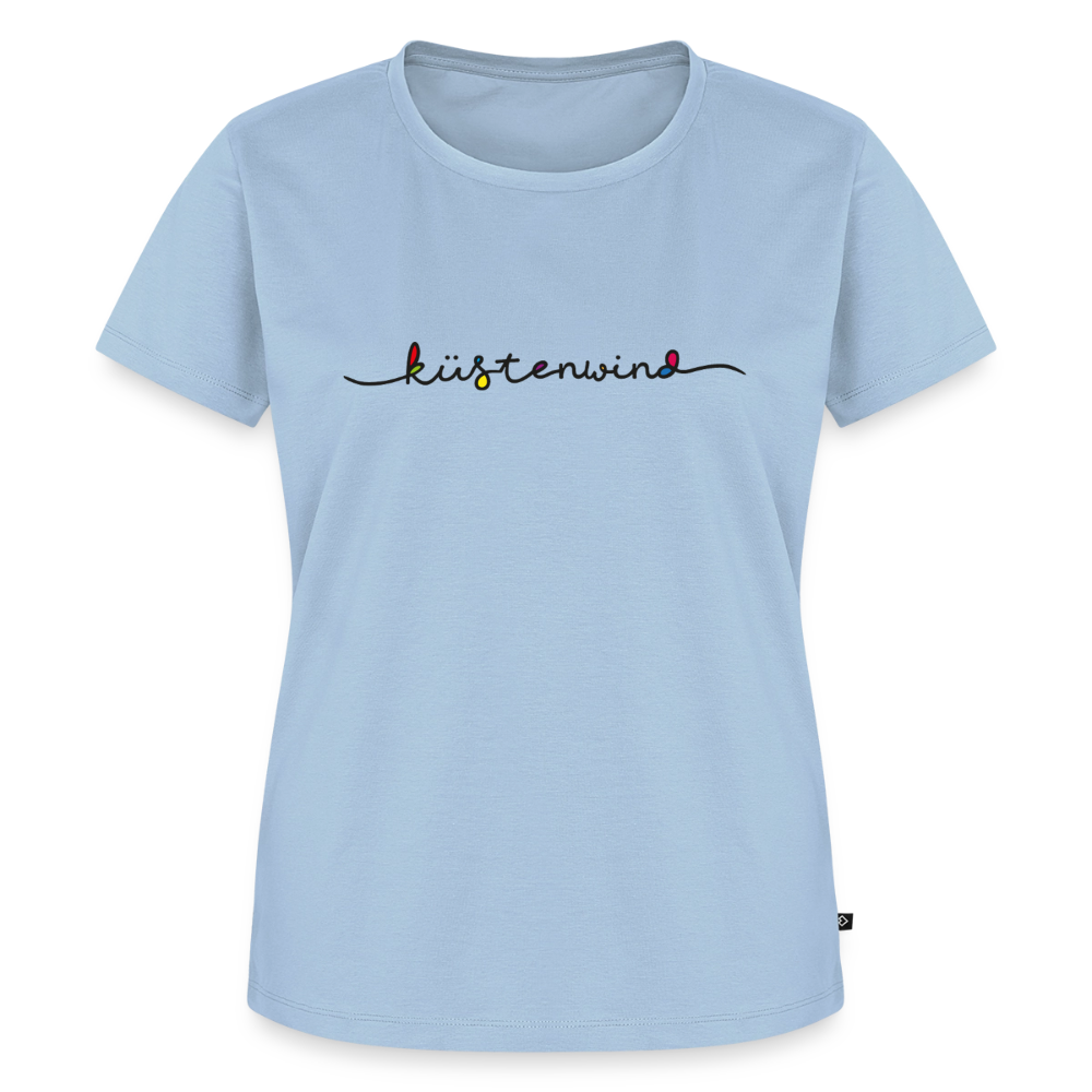 Küstenwind - Damen Premium Bio T-Shirt - Hellblau