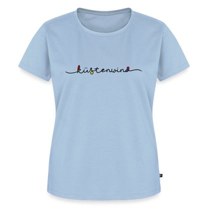 Küstenwind - Damen Premium Bio T-Shirt - Hellblau