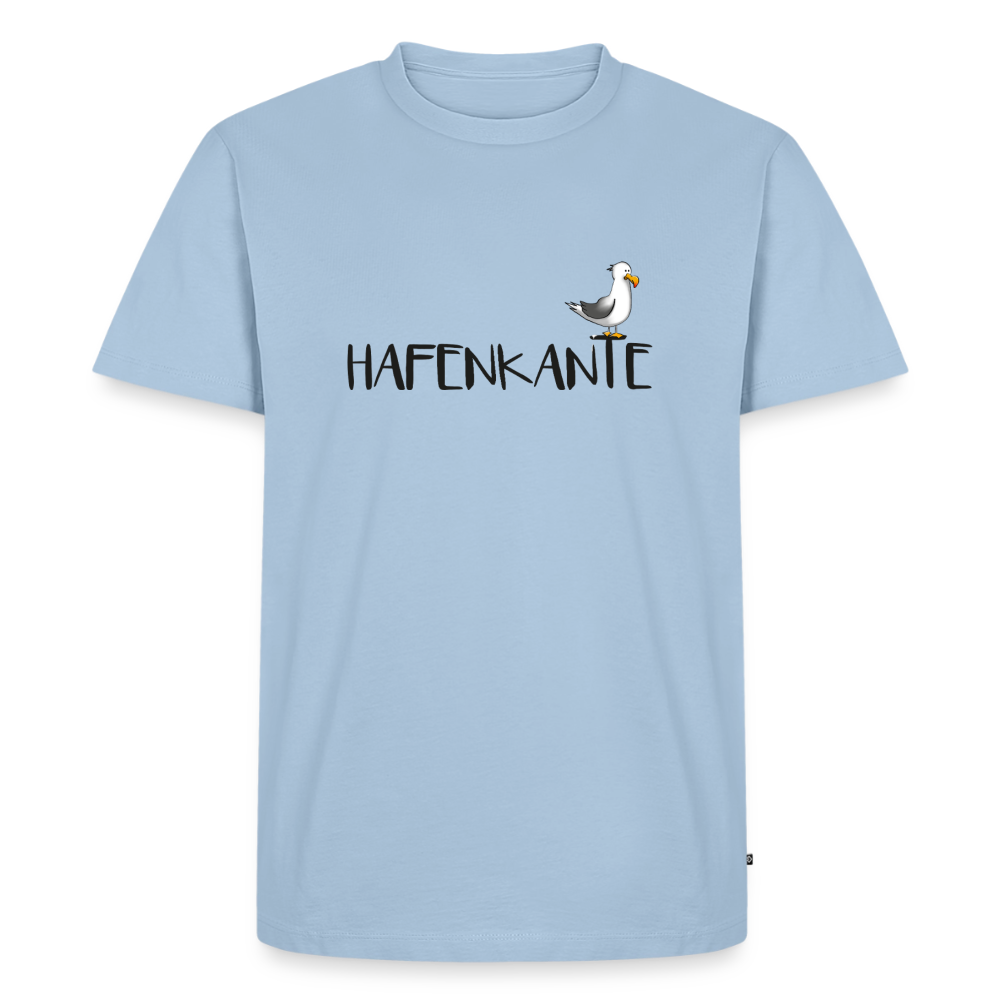 Hafenkante - Herren Premium Bio T-Shirt - Hellblau