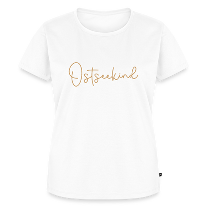 Damen Premium Bio T-Shirt - Ostseekind - Weiß
