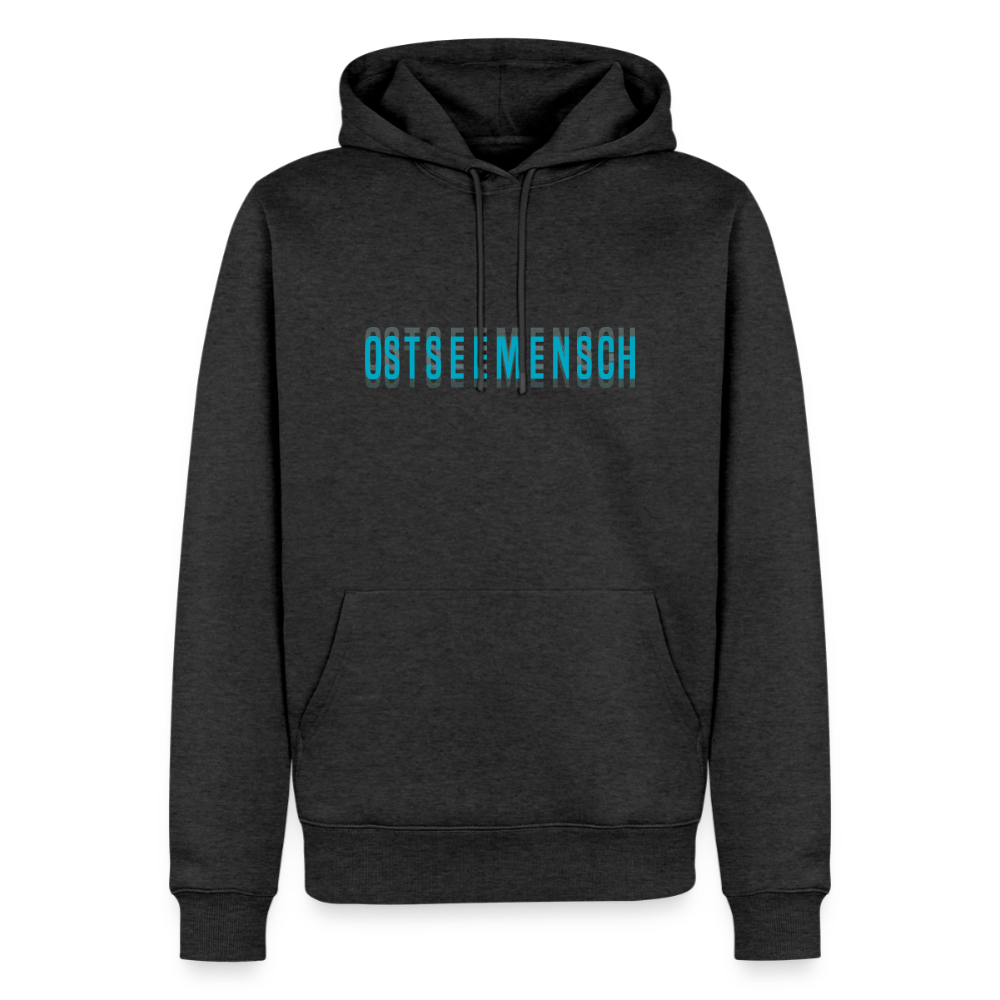 Ostseemensch - Herren Premium Hoodie - Anthrazit meliert