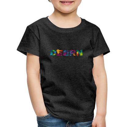 Kinder Premium T-Shirt - Deern - Anthrazit