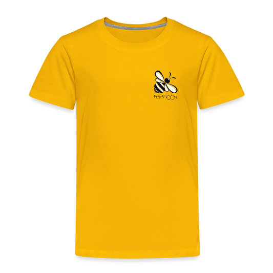 Kinder Premium T-Shirt - Plüschmoors - Sonnengelb