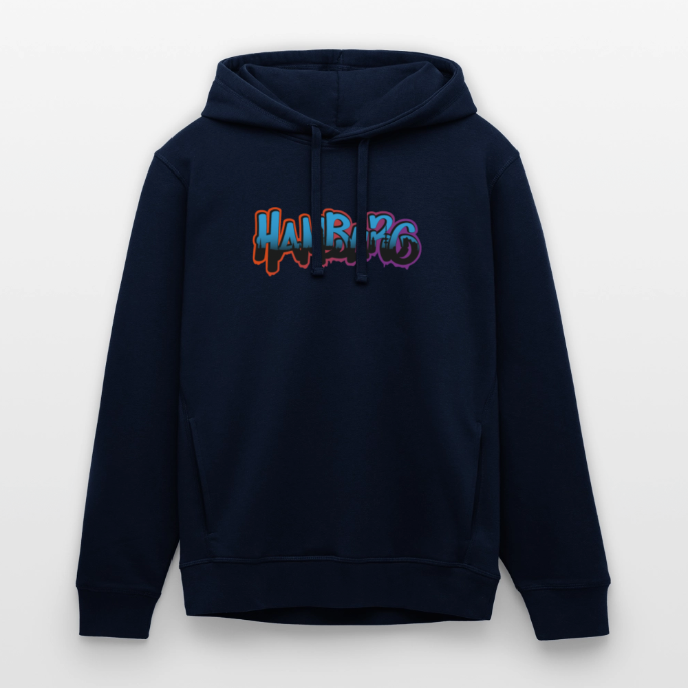 Unisex Bio-Hoodie - Hamburg - Navy