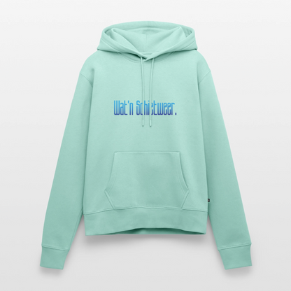 Damen Premium Hoodie - wat'n Schietweer - Mint 