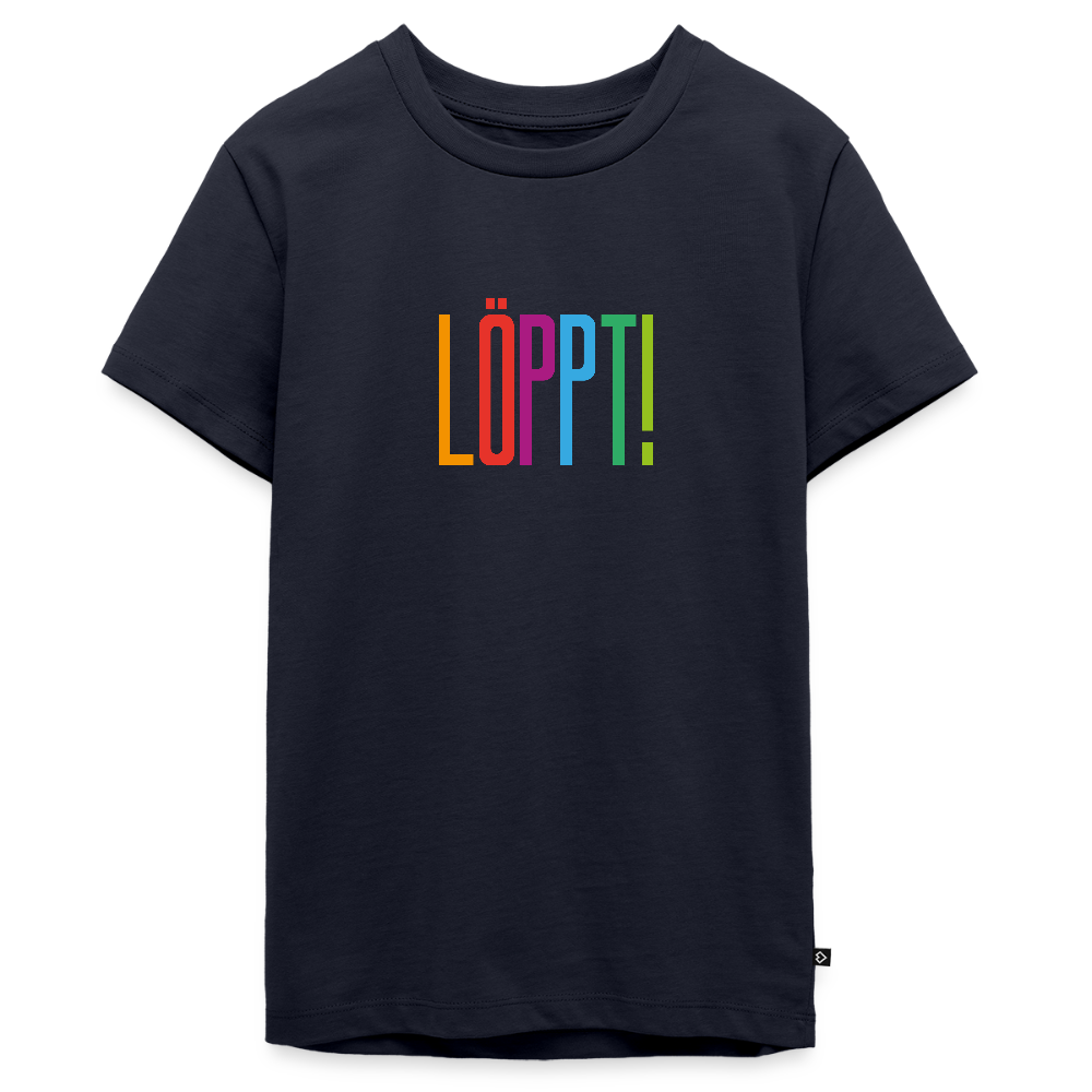 Teenager Premium T-Shirt - Löppt! - Navy