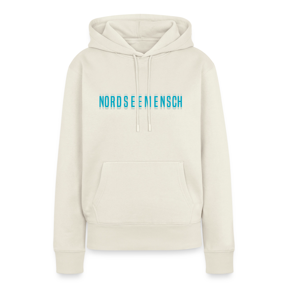 Nordseemensch - Damen Premium Hoodie - Naturweiß