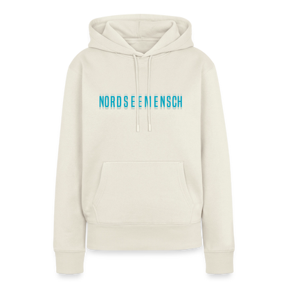 Nordseemensch - Damen Premium Hoodie - Naturweiß