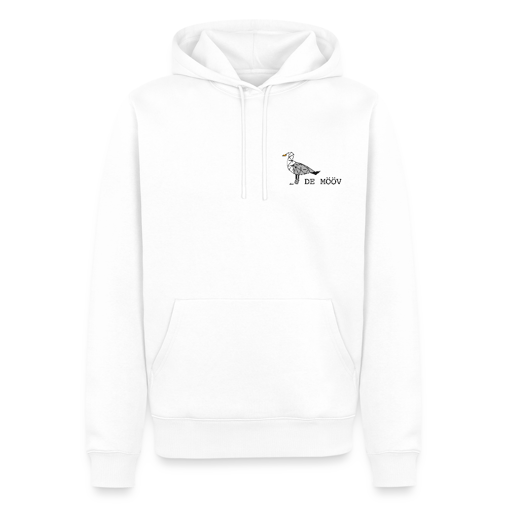 Herren Premium Hoodie - de Mööv - Weiß