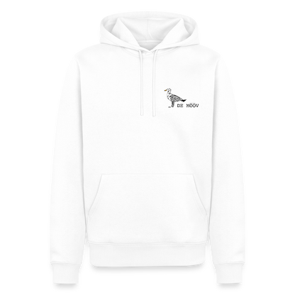 Herren Premium Hoodie - de Mööv - Weiß