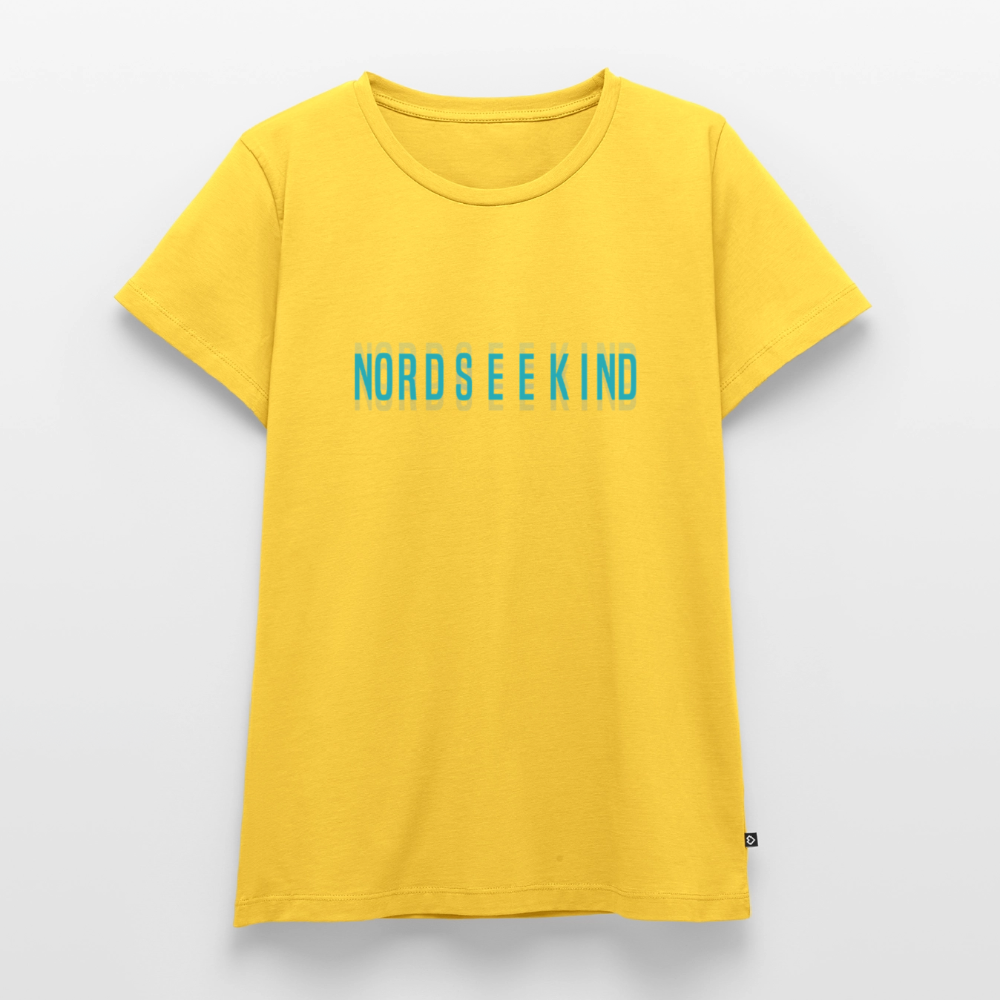 Nordseekind Damen Premium T-Shirt - Sonnengelb