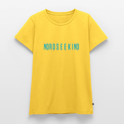 Nordseekind Damen Premium T-Shirt - Sonnengelb
