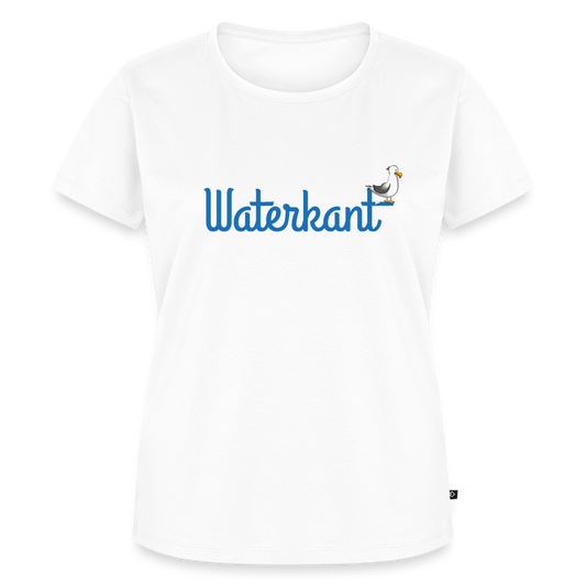 Damen Premium Bio T-Shirt - Waterkant - Weiß