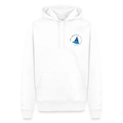 Küstenkurs - Herren Premium Hoodie - Weiß
