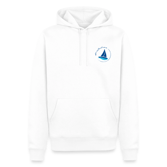 Küstenkurs - Herren Premium Hoodie - Weiß