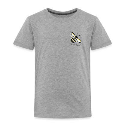 Kinder Premium T-Shirt - Plüschmoors - Grau meliert