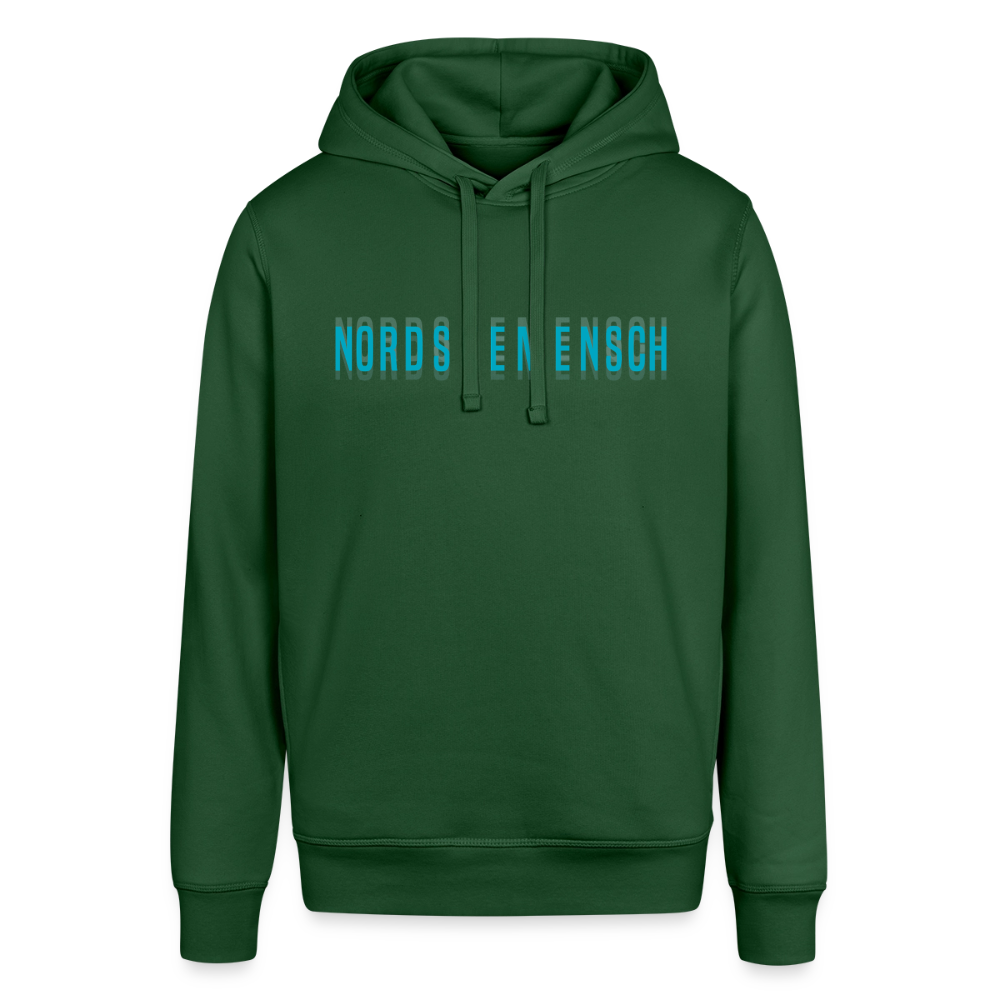 Nordseemensch - Unisex Bio-Hoodie - Flaschengrün