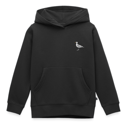 Möwe - Kinder Premium Hoodie - Schwarz