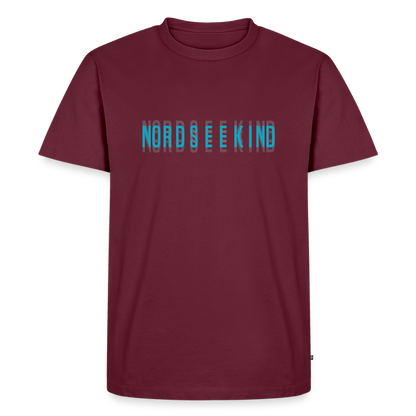 Nordseekind Herren Premium T-Shirt - Burgunderrot