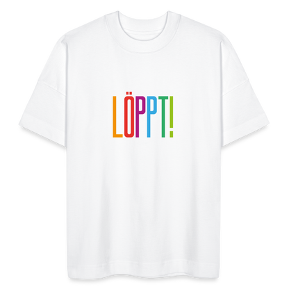 Unisex Oversize Bio-T-Shirt - Löppt! - Weiß