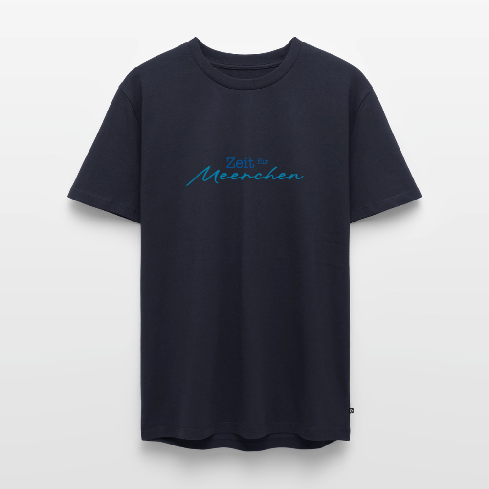 Herren Premium T-Shirt - Zeit für Meerchen - Navy