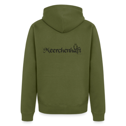 Meerchenhaft Herren Premium Kapuzenjacke im nordischen Stil - Khaki