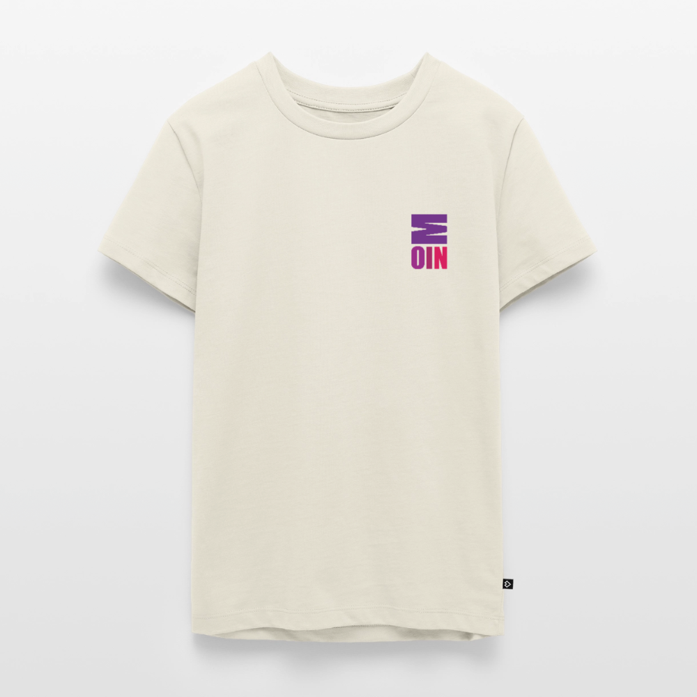 Teenager Premium T-Shirt "Moin" - Naturweiß