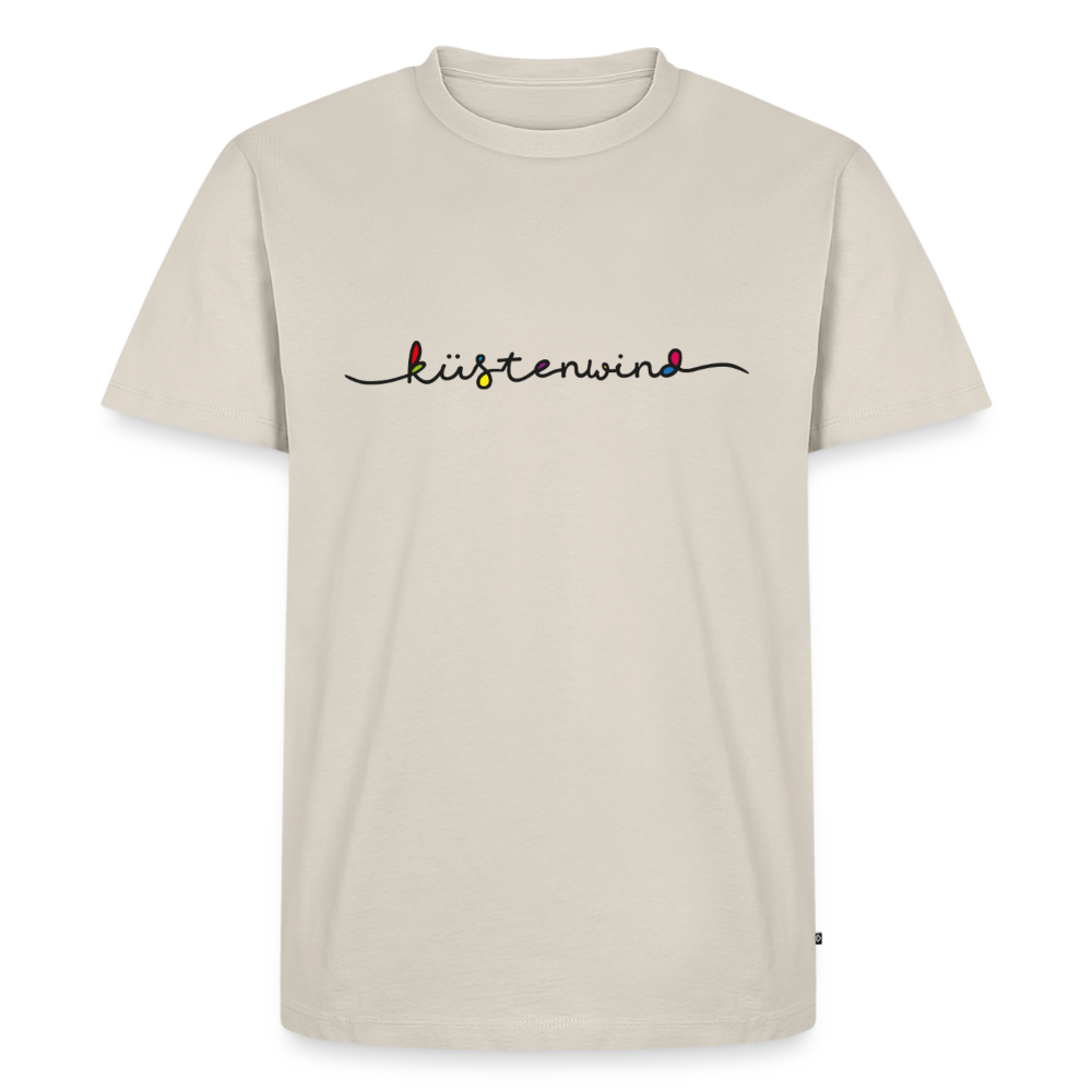 Küstenwind - Herren Premium Bio T-Shirt - Beige
