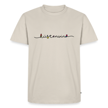 Küstenwind - Herren Premium Bio T-Shirt - Beige