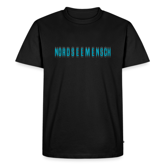 Nordseemensch - Herren Premium T-Shirt - Schwarz