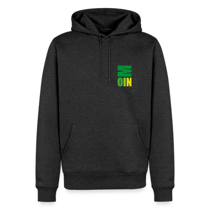 Herren Premium Hoodie - Moin - Anthrazit meliert