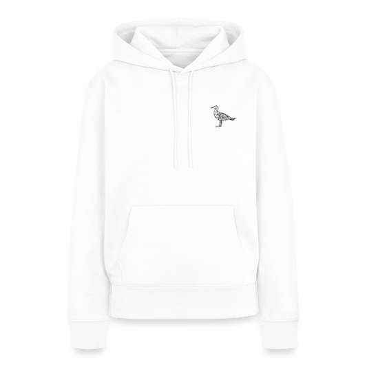 Möwe - Damen Premium Hoodie - Weiß