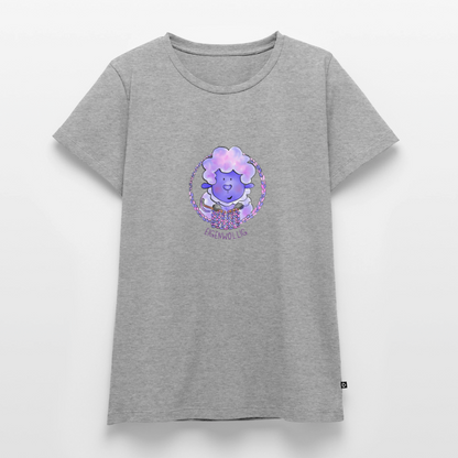 Frauen Premium T-Shirt - Eigenwollig - Grau meliert