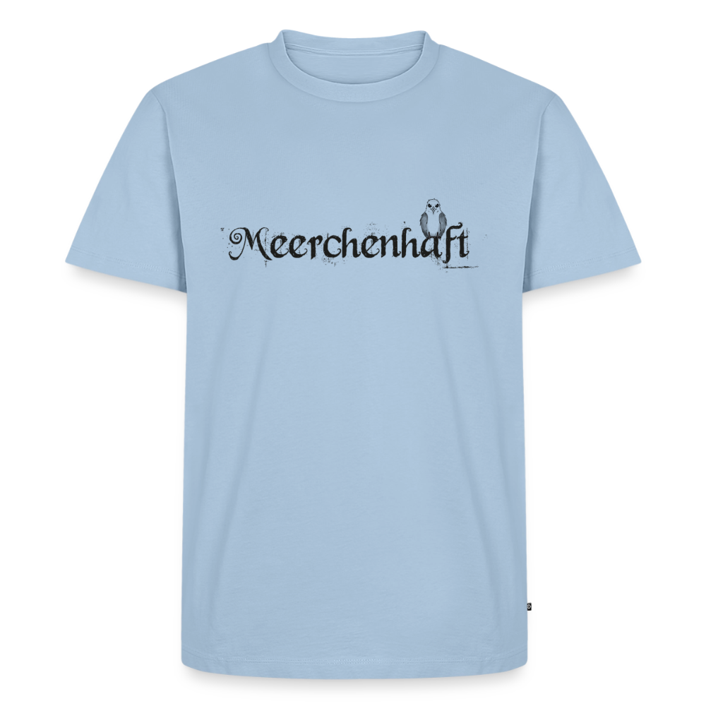 Meerchenhaft Herren Premium T-Shirt im nordischen Stil - Hellblau