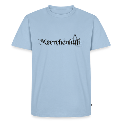 Meerchenhaft Herren Premium T-Shirt im nordischen Stil - Hellblau