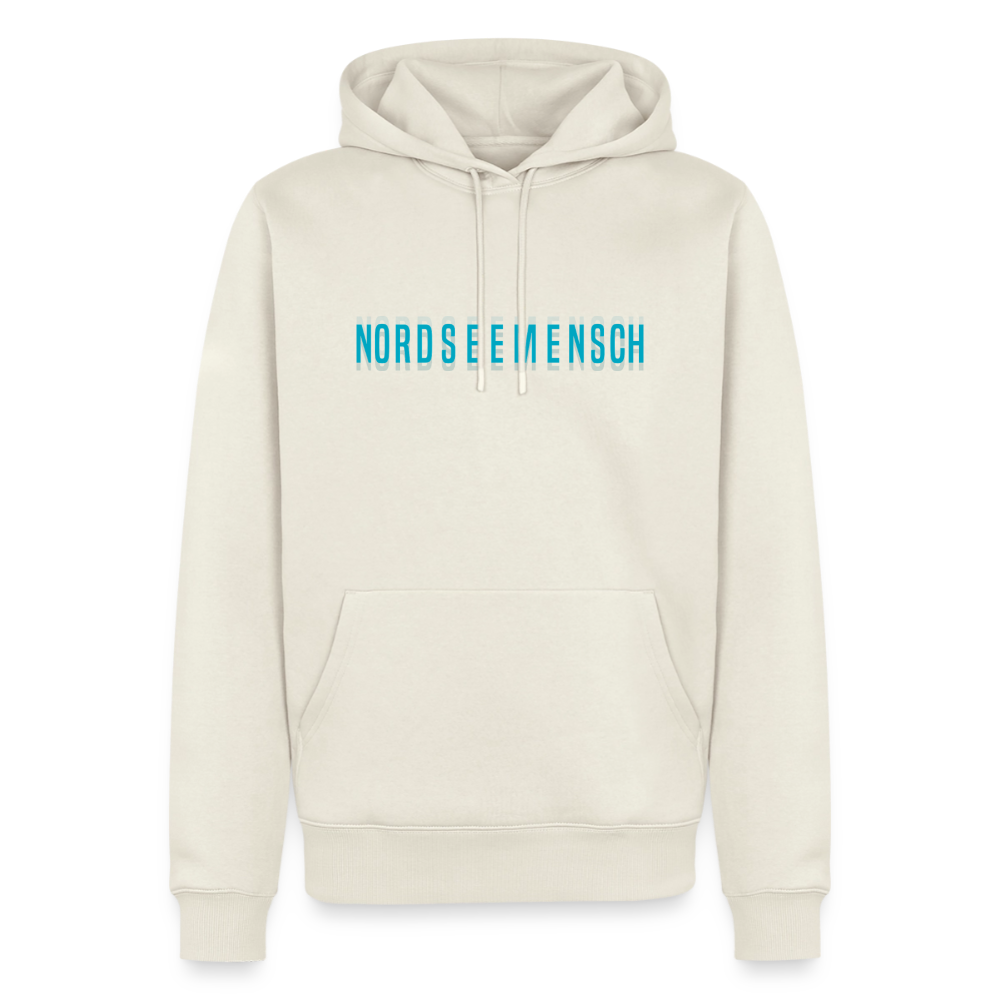 Nordseemensch - Herren Premium Hoodie - Naturweiß