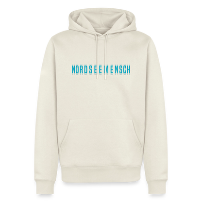 Nordseemensch - Herren Premium Hoodie - Naturweiß