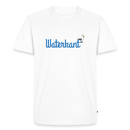 Herren Premium Bio T-Shirt - Waterkant - Weiß